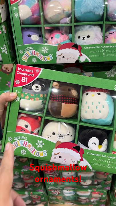 Squishmallows Squishville Deluxe Holiday Advent Calendar 2023 Plush  Unboxing