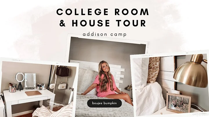 my college bedroom & house tour!