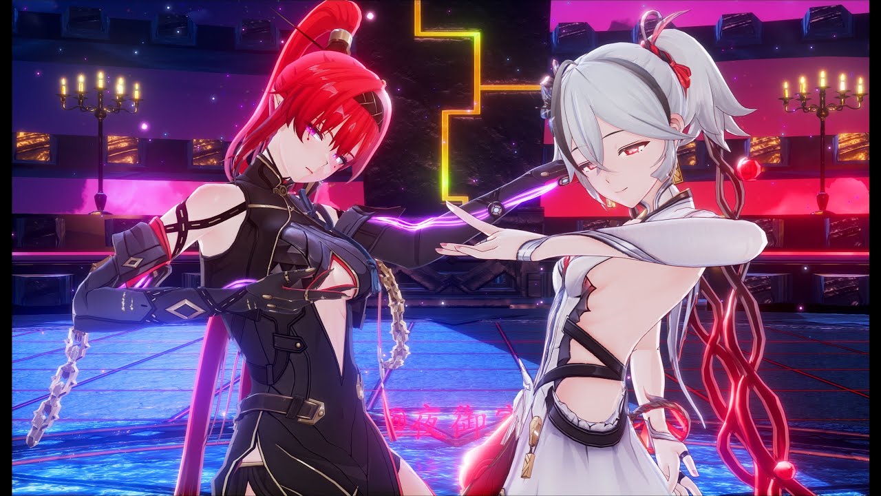 【Wuthering Waves MMD／4K／60FPS】Camellya × Yinlin【Naughty】