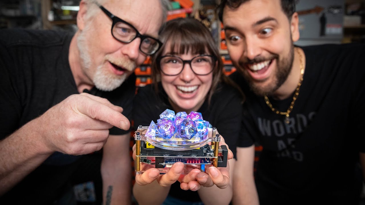 Adam Savage Learns Resin Hacks from @EvanAndKatelyn!