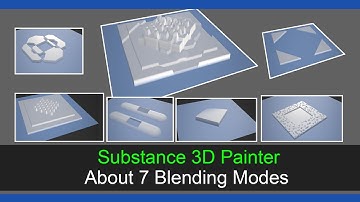 Substance 3D Painter About 7 Blending Modes