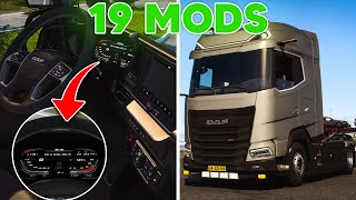 19 MODS For DAF XG/XG  in ETS2