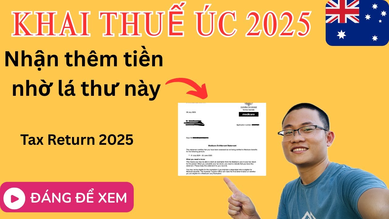 Outline Video Bất Ngờ Về Khai Thuế Úc 2025 I Úc Vlog