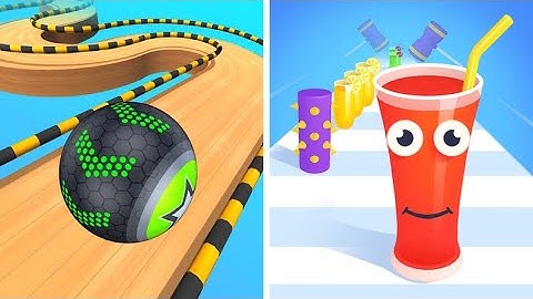 Going Balls Vs Juice Run 🍅🌈🏀0/9999New Update Walkthrough Max Gameplay