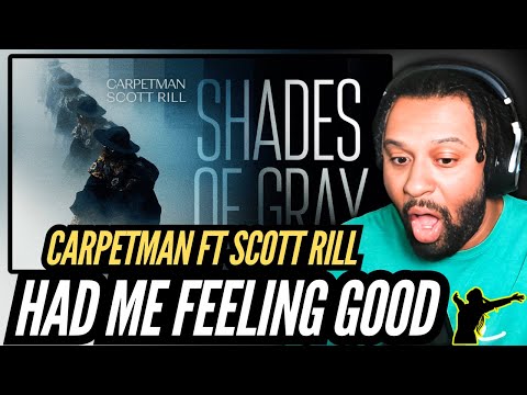 🔥 First Time REACTION | Carpetman x Scott Rill - Shades Of Gray | This Vibe is CRAZY! 🎶