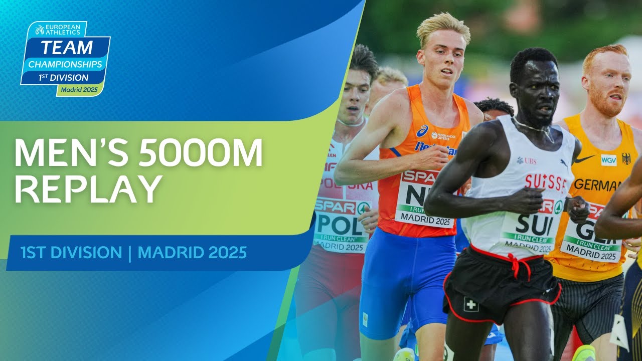 Last lap SPRINT! ⚡ Men's 5000m replay | Madrid 2025