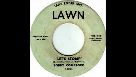 Bobby Comstock Let's Stomp 1963   LAWN 45 L 202 US