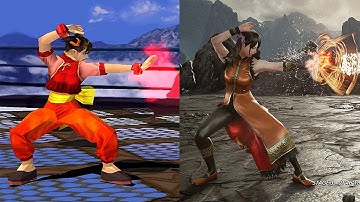 Tekken - Xiaoyu 10 Hit Combo Evolution Gameplay (1080p 60FPS) 2022