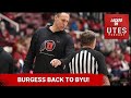 Chris burgess leaves utah retuning to byu to join kevin young