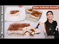 Italian Authentic Dessert With Homemade LadyFinger Biscuits | Kitchen With Amna