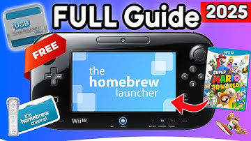 FULL Guide to Homebrew Your Wii U & vWii in 2025! (+ installing games, Usb loader GX & more!)