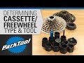 Determining Cassette/Freewheel Type & Tool