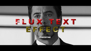 𝐯𝐢𝐝𝐞𝐨𝐬𝐭𝐚𝐫 𝐟𝐥𝐮𝐱 𝐭𝐞𝐱𝐭 𝐞𝐟𝐟𝐞𝐜𝐭 | with overlay