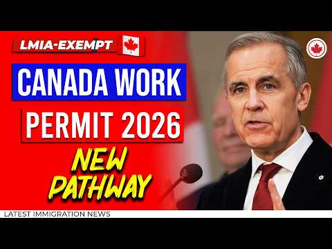 Permissão de Trabalho no Canadá 2026: Novo Caminho para Candidatos | Isento de LMIA | Atualizaçõe...