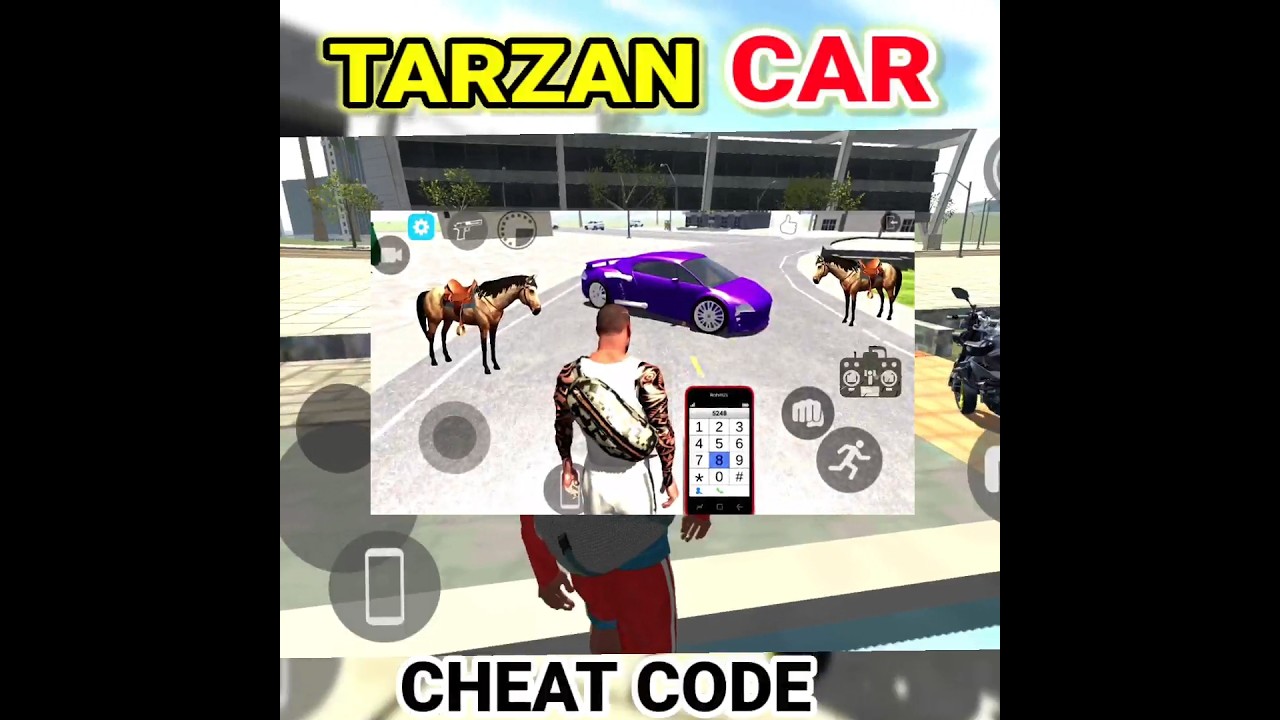 ?Tarzan Car Code?In Indian Bike Driving 3D || @rohitgamingstudio6902 #shorts #gta5  #gtasanandreas
