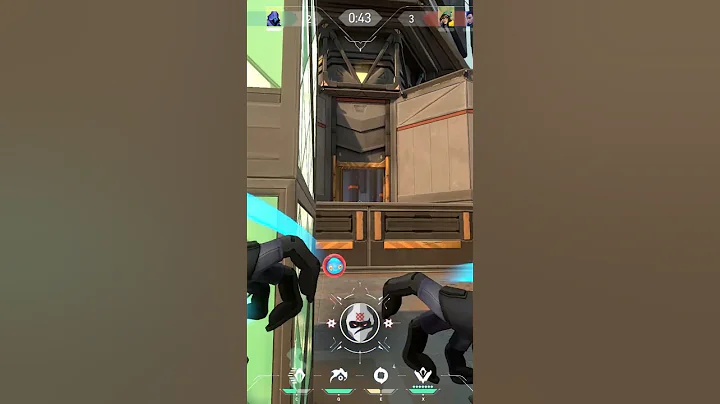 Valorant Calm Aim No.16 | Wall Hacks | #valorant #youtubeshorts  #valorantclips