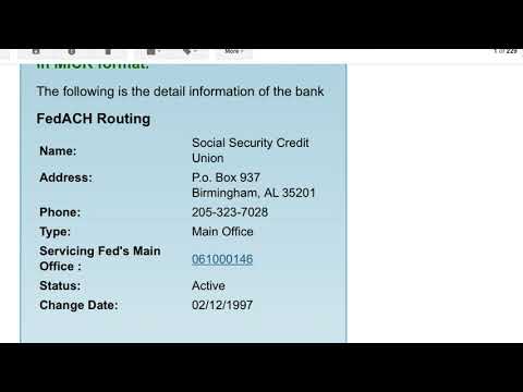 social-security-credit-union-routing-fedwire-disabled-ach-working