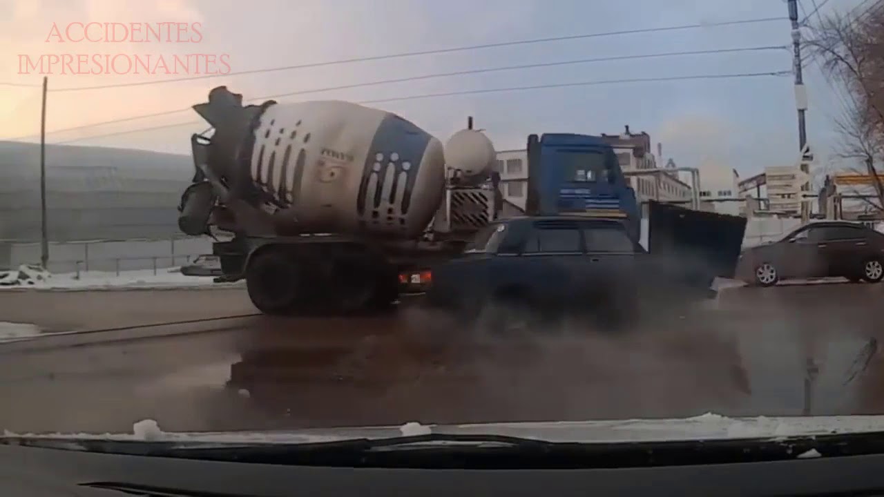 Choques de autos rusos 2017 Compilación 1 YouTube