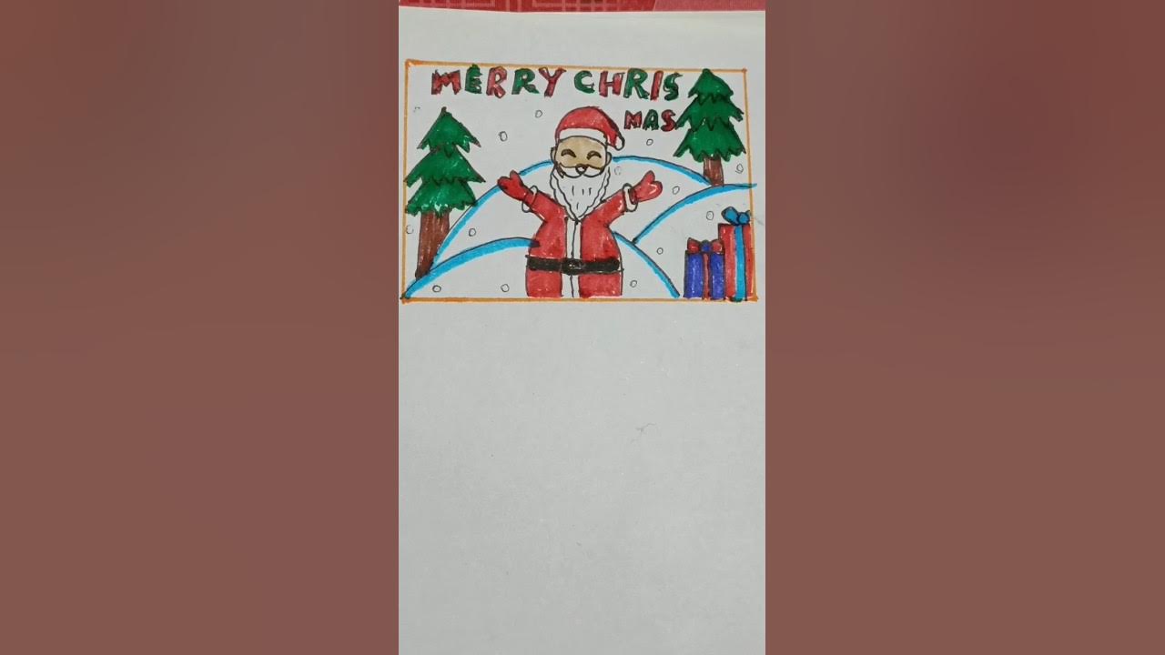 How to Draw Santa Claus Santa Claus Drawing Christmas Drawing Merry Christmas Drawing