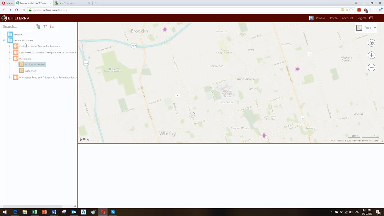 Bids and Tenders Workflow Part 1   Create the Bid Items Package for Procurement