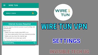 HOW TO SET UP WIRE TUN VPN FOR IMPROVED INTERNET SPEED screenshot 3