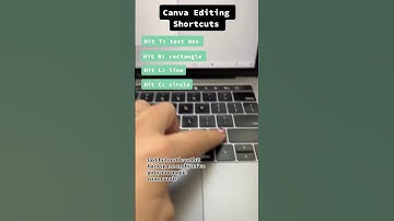 Editing Shortcuts in Canva