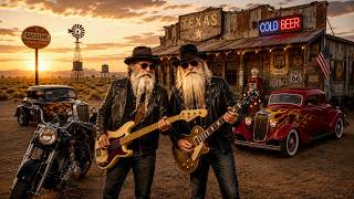 ZZ TOP AC/DC LED ZEPPELIN DEEP PURPLE BLACK SABBATH 🔥 Dusty Hard Blues & Classic Rock Mix 70s 80s