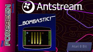 Antstream Arcade Gameplays: Bombastic! (Atari 8-Bit)