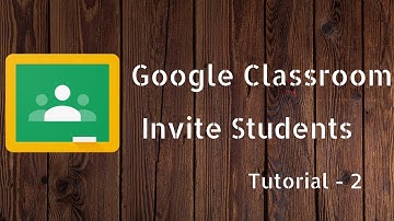 How to Invite Student in Google Classroom in Tamil - Tutorial 2