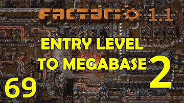 FLYING ROBOT FRAMES SETUP - Factorio 1.1 -Entry Level To Megabase 2-Let