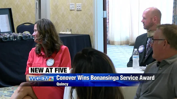 Phil Conover honored with Joe Bonansinga Community...
