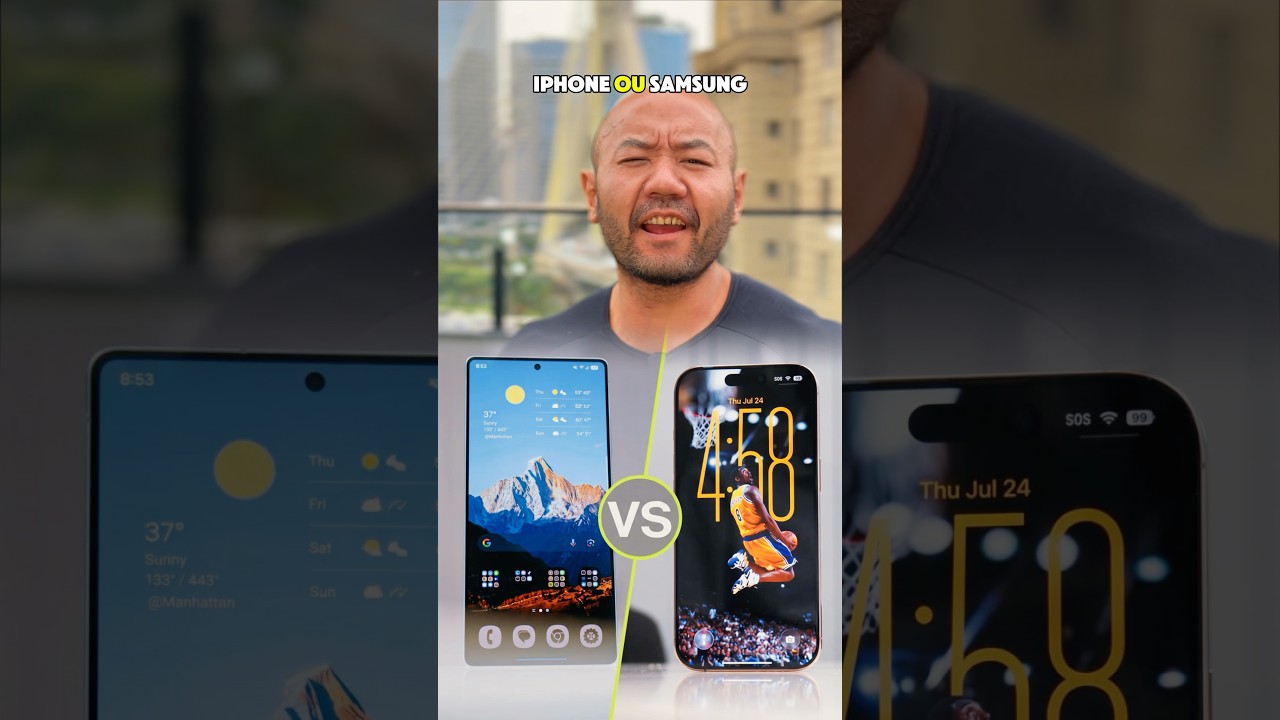 Qual é melhor: Iphone ou Samsung?