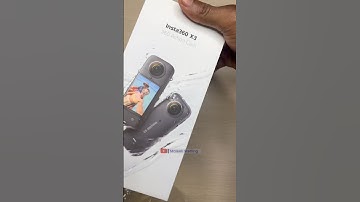 insta360 x3 unboxing and things included