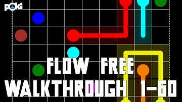 60 Levels! Flow Poki Walkthrough