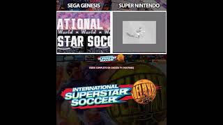 Super Nintendo vs Sega Genesis | International Superstar Soccer Deluxe | Comparativa Gráfica