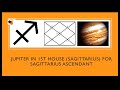 Jupiter in Sagittarius Sign For Sagittarius Ascendant (Jupiter in 1st House for Sagittarius Asc)