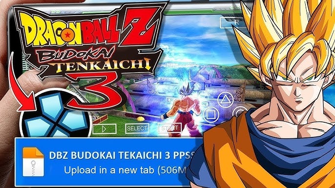 MELHORES JOGOS DO DRAGON BALL PARA PPSSPP DE 2023! 