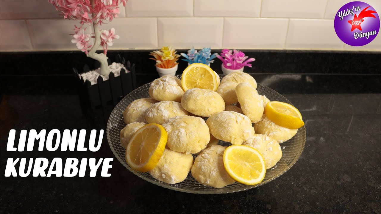 Limonlu Kurabiye Tarifi Ağızda Dağılan Kurabiye Tarifi Çatlak