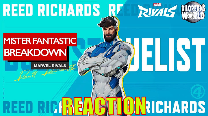 Mister Fantastic: Stretching Into Action | Character Reveal | Marvel Rivals REACTION 反応