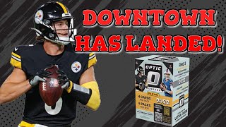 FINALLY Downtown Case Hit 2022 Donruss Optic Football Blaster Box Opening