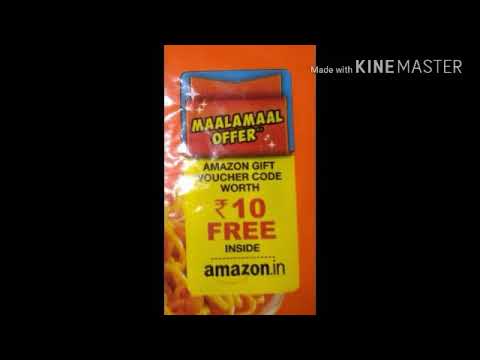 How to use Yippee Noodles Free Amazon Gift voucher code