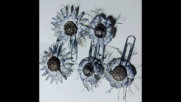 Altered Shank Button Paper Clips Tutorial