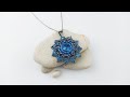 Návod: Přívěsek Mandala / DIY Tutorial: Mandala Pendant