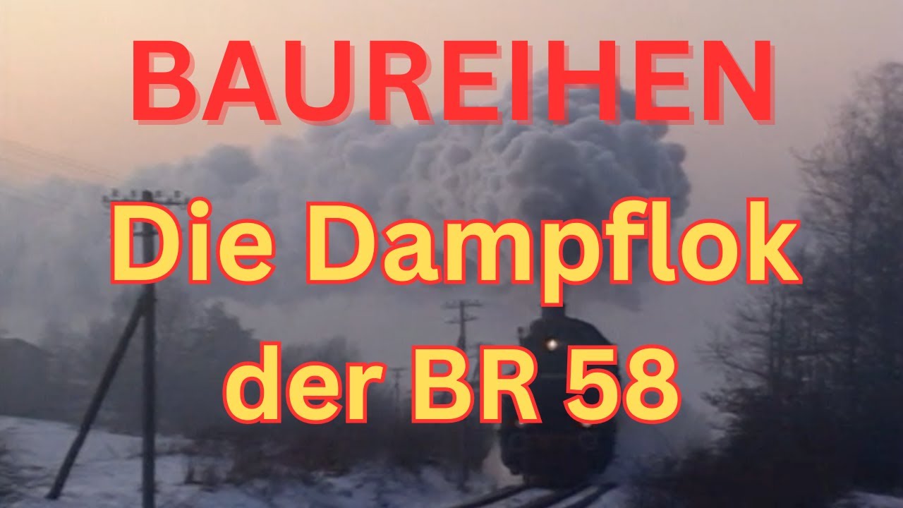 Die Dampflok der BR 58 - 🥇 Sieger der Umfrage