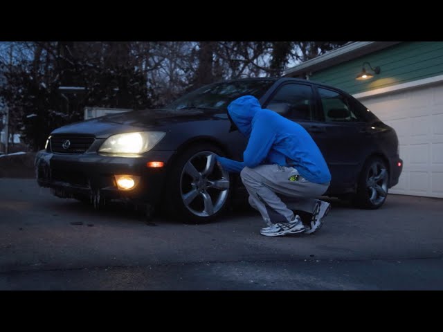 I put 350z wheels on my Lexus is300 - YouTube