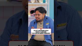 Gimana ceritanya beli Franchise Aldi's Burger Tapi menu bikin sendiri?! #alditaher #podcast #clips