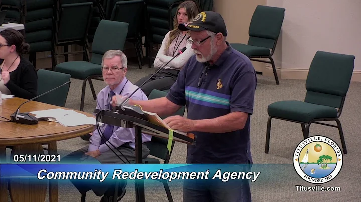 Community Redevelopment Agency Meeting — 05/11/2021 - 5:30 p.m.