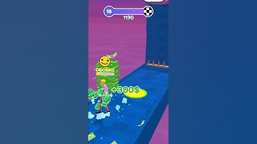 Money Run 3D Gameplay iOS And Android Level 18 #shorts #fyp #gaming #goingballs