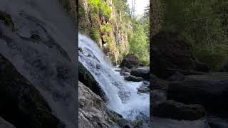 Водопад в Акташе (Алтай)