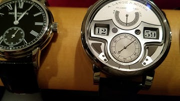 Patek vs Lange vs Vacheron minute repeaters